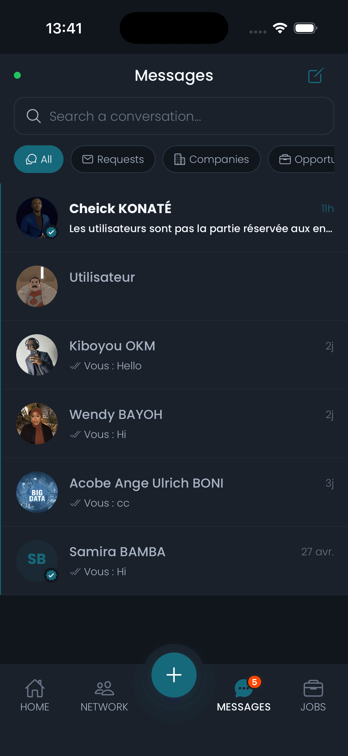 Intevoo on iPhone